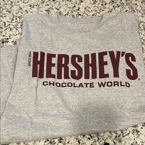5/$30🏷️ Hershey’s Chocolate World vintage NWOT t-shirt, original, cotton, Large